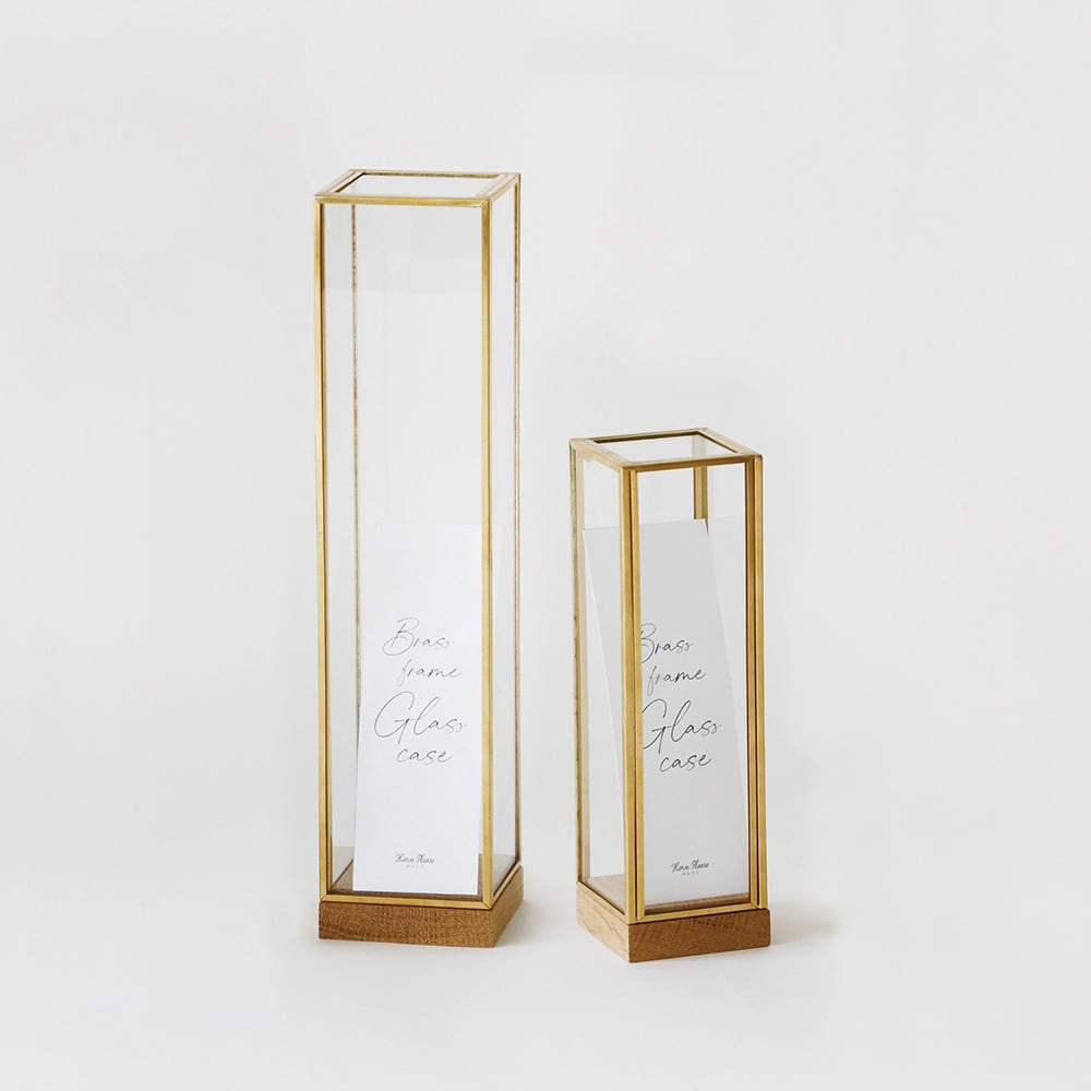 BRASS Frame Display BOX Tall (S) Size 1 Piece SI-107784