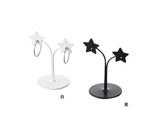 Earring stand star shape metal AR-1903