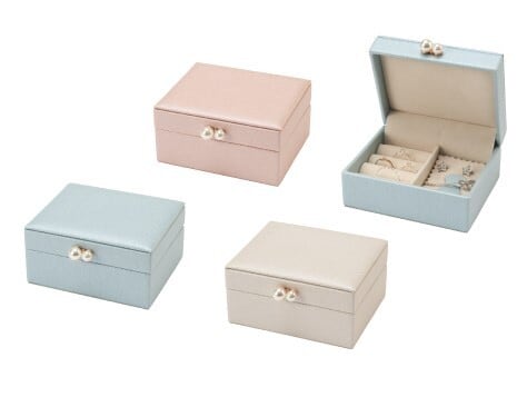 Pearl Bijou Jewelry Box S size 5 pieces AO-JB-103