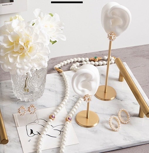 Ear cuff/piercing/earring stand L size left ear PC-DP1