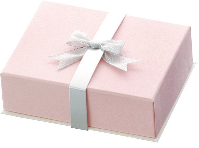 [Follower appreciation] [Special price for limited edition items] Accessory gift box, paper box with ribbon sleeve, pink only, 20 pieces AR-REP396