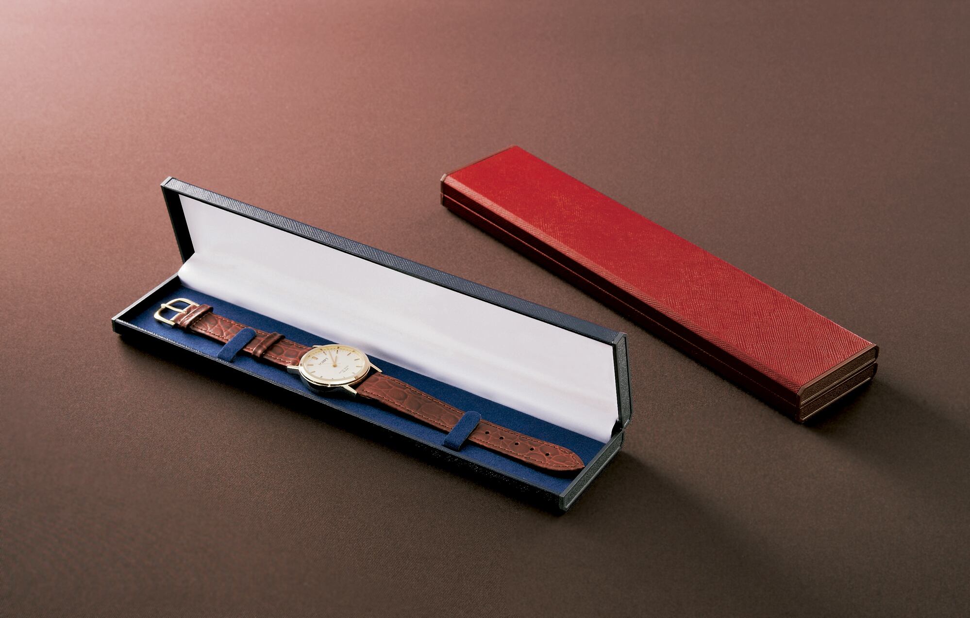 For watch case leather straps, elongated type, paper leather style CS series, 20 pieces CS-30-W