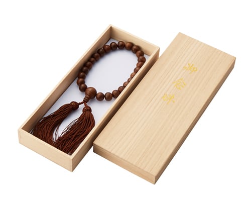 For 1 case for Japanese-style prayer beads, with prayer beads mark, 6 pieces AR-185