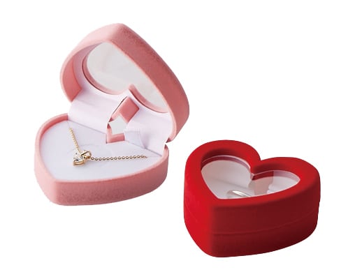 Heart-shaped window case 12 pieces REP-283