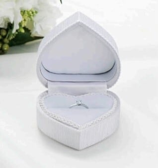 Bridal ring Sweetheart Bridal ring case 6 pieces MA-020