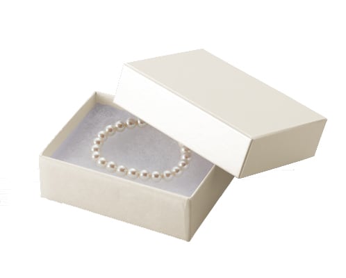 Accessory paper box white cotton free case new color accessory box 10 pieces AR-B88