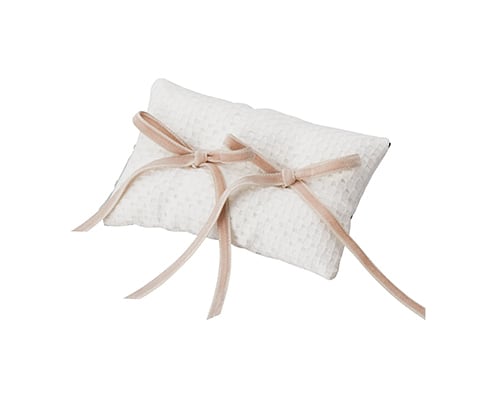 Velor ribbon ring pillow AR-1873-SP