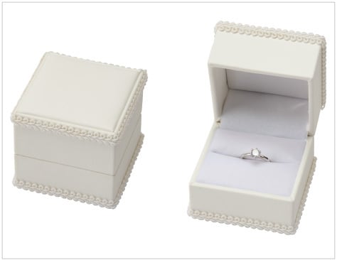 Bridal ring case for one ring, 12 pieces AO-KR-101-B