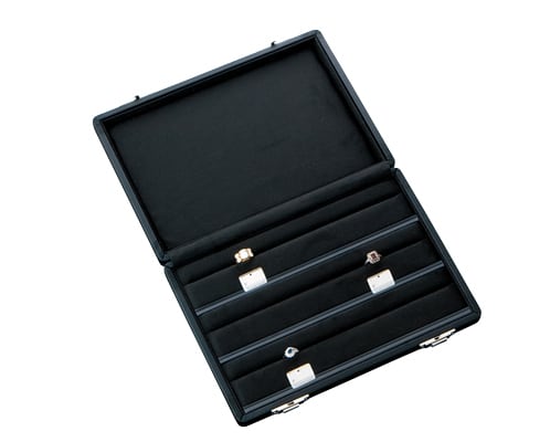 3 rows of 24 rings storage case Ring storage case AR-5414