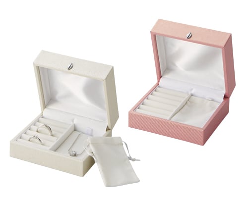 Mini jewelry box with pouch, novelty jewelry box, 12 pieces AR-J328