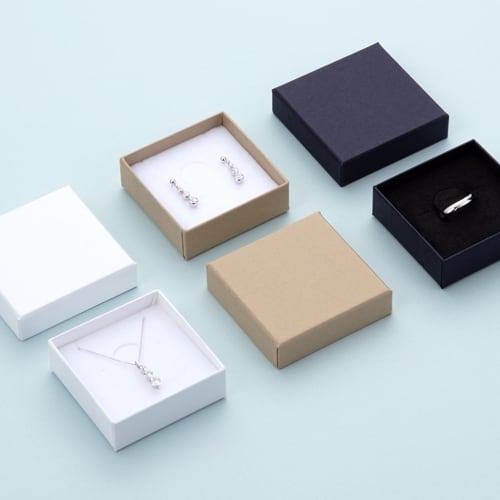 Nekopos mail-compatible accessory box for rings, earrings, and necklaces, 20 pieces PC-400