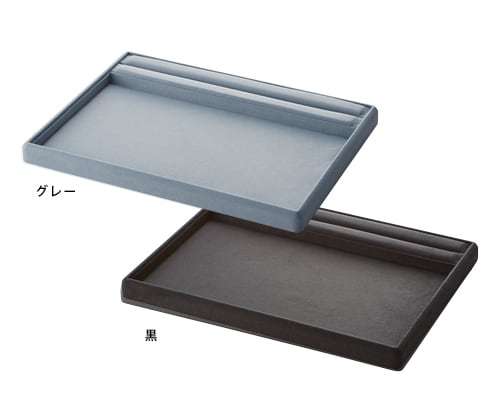 Customer service tray with S size ring holder, suede-like fabric AR-1510RSD