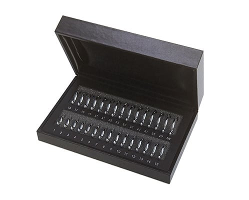 Ring gauge box, can store ring gauges No. 1 to No. 30, RG333