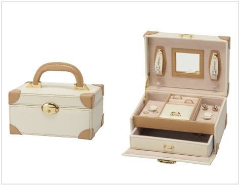 Trotter style jewelry box M size Voyage collection 1 piece JB-7100