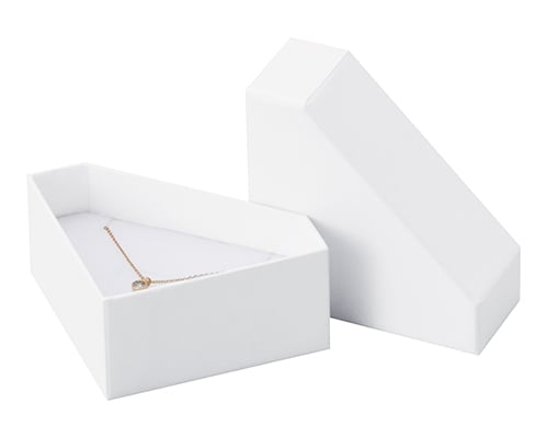 Diamond-shaped paper box for rings, earrings, and pendants, L size, 20 pieces AR-REP244