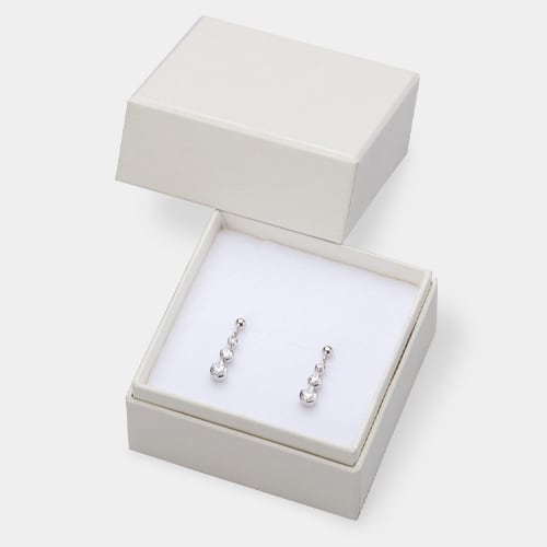 Accessory paper box spigot type for earrings, rings, and pendants, 20 pieces PC-360